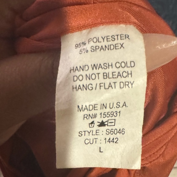 Orange Rustic Skirt Set - Picture 6 of 6